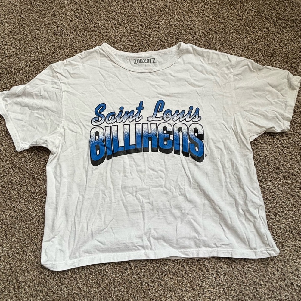 White Saint Louis Billikens T-Shirt